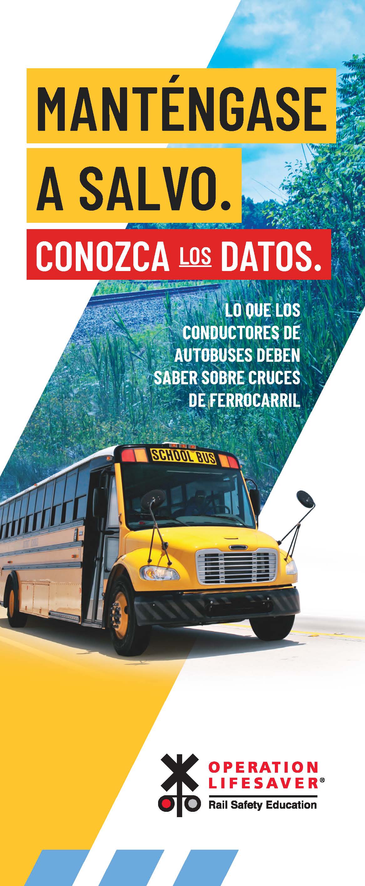 School Bus Drivers: Stay Safe. Know the Facts. Spanish