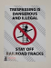 Poster - No Trespassing