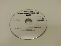 DVD - You Can Make a Difference Too!
